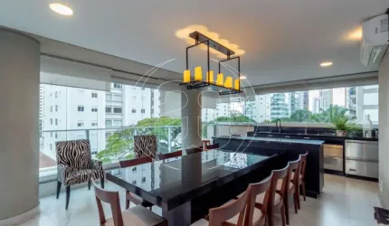APARTAMENTO VENDA, MOEMA, 278 M, NOVO, TERRAÇO GOURMET