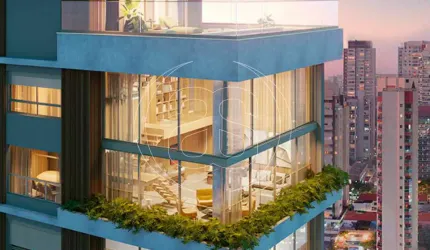 COBERTURA TRIPLEX COM 4 SUÍTES NO JARDIM PAULISTA