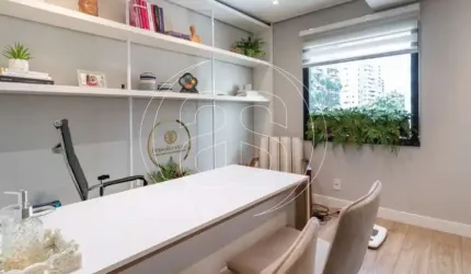 Conjunto comercial na Região de Moema