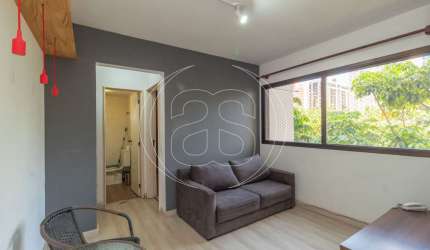 Apartamento com 1 quarto para alugar na Rua Juquis, 31, Moema, São Paulo, 36 m2 por R$ 3.000