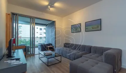 APARTAMENTO NOVO SEMI MOBILIADO NO CORAÇÃO DE MOEMA!