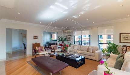 Apartamento com 4 quartos para alugar na Alameda dos Anapurus, 441, Moema, São Paulo, 268 m2 por R$ 12.000