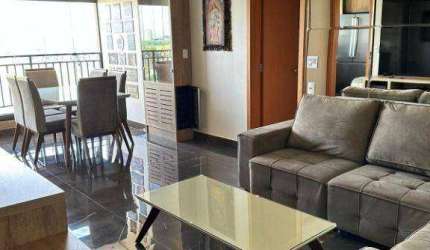 Apartamento mobiliado  alto padrão - zona sul com ótima localização