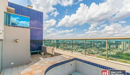 Cobertura, 4 suítes, 4 salas, varanda gourmet, piscina, 4 vagas, 267 m²,. R$1.300.000,00fessor