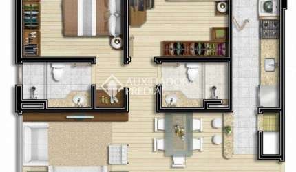 Apartamento com 2 quartos à venda na Rua Doutor Barros Cassal, 790, Floresta, Porto Alegre, 96 m2 por R$ 991.631