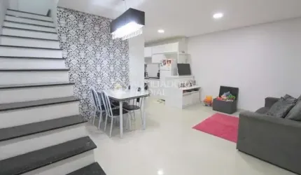 Casa em condomínio fechado com 3 quartos à venda na Rua Amarílis, 114, Chácara das Rosas, Cachoeirinha, 120 m2 por R$ 349.000