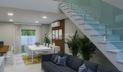 Casa em condomínio fechado com 3 quartos à venda na Avenida Luigi Lucchese, 440, Loteamento Jardim Timbaúva, Gravataí, 159 m2 por R$ 1.180.000