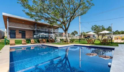Casa em condomínio fechado com 2 quartos à venda na Estrada Caminho do Meio, 2771, Cocão, Viamão, 86 m2 por R$ 600.000