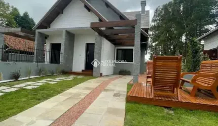 Casa com 3 quartos à venda na Rua Luís Gali, 377, Parque das Hortênsias, Canela, 111 m2 por R$ 1.295.000