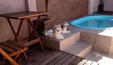 Casa com 2 quartos à venda na Avenida Tradição, 350, Santo Onofre, Viamão, 99 m2 por R$ 280.000