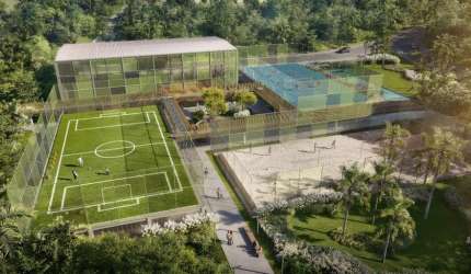 Terreno em condomínio fechado à venda na Vereador Deoclecio Rodrigues, 1300, Berto Círio, Nova Santa Rita, 431 m2 por R$ 399.000