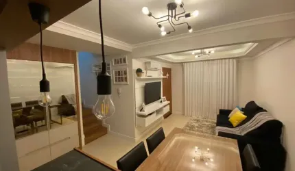 Casa em condomínio fechado com 3 quartos à venda na Rua República, 2708, Mato Grande, Canoas, 88 m2 por R$ 380.000