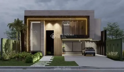Casa em condomínio fechado com 4 quartos à venda na Pedro Fernandes da Silveira, 1642, Camobi, Santa Maria, 400 m2 por R$ 1.848.000