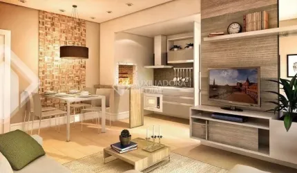 Apartamento com 2 quartos à venda na Avenida João Ferreira Jardim, 368, Parque Santa Fé, Porto Alegre, 65 m2 por R$ 219.000