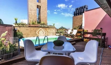Cobertura com 5 quartos à venda na Rua General Couto de Magalhães, 1155, São João, Porto Alegre, 264 m2 por R$ 2.489.000