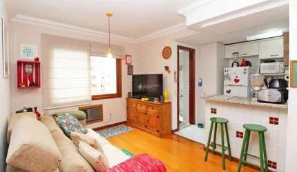 Apartamento com 2 quartos à venda na Rua General Caldwell, 889, Menino Deus, Porto Alegre, 59 m2 por R$ 370.500