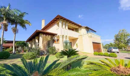 Casa em condomínio fechado com 4 quartos à venda na Avenida das Acácias, 360, Jardim do Cedro, Gravataí, 530 m2 por R$ 3.600.000