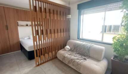 Apartamento com 1 quarto à venda na Rua Doutor Ramiro D'Ávila, 120, Azenha, Porto Alegre, 28 m2 por R$ 158.000