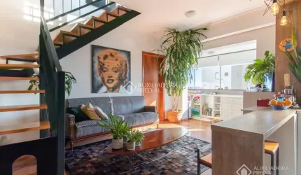 Cobertura com 2 quartos à venda na Rua Felipe de Oliveira, 842, Petrópolis, Porto Alegre, 145 m2 por R$ 1.109.000