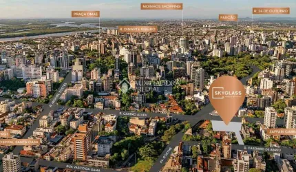 Apartamento com 1 quarto à venda na Rua Castro Alves, 815, Independência, Porto Alegre, 24 m2 por R$ 525.000