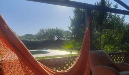 Casa em condomínio fechado com 2 quartos à venda na Lagoa Azul, 7051, Águas Claras, Viamão, 171 m2 por R$ 535.000