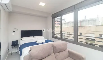 Apartamento com 1 quarto à venda na Avenida João Pessoa, 731, Centro Histórico, Porto Alegre, 25 m2 por R$ 370.000