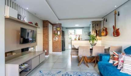 Casa em condomínio fechado com 3 quartos à venda na Rua Frederico Augusto Hanemann, 200, Central Parque, Cachoeirinha, 85 m2 por R$ 477.000