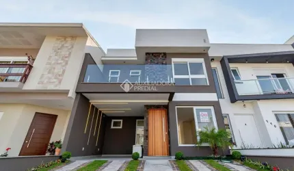 Casa em condomínio fechado com 3 quartos à venda na Rua Monsenhor Augusto Dalvit, 75, Aberta dos Morros, Porto Alegre, 153 m2 por R$ 970.000