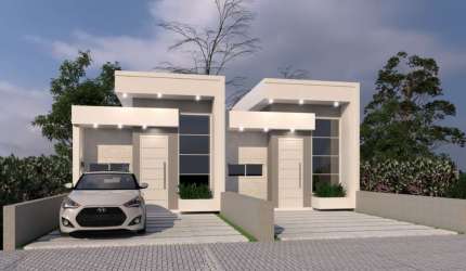 Casa com 2 quartos à venda na Fortaleza, 31, Lago Azul, Estância Velha, 58 m2 por R$ 299.000