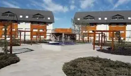 Flat com 1 quarto à venda na RS 235 KM 32, 32, Aspen Mountain, Gramado, 43 m2 por R$ 70.000