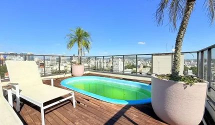 Cobertura com 3 quartos à venda na Avenida Encantado, 62, Petrópolis, Porto Alegre, 242 m2 por R$ 1.980.000