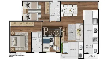 Apartamento Fundação São Caetano