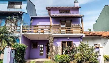 Casa em condomínio fechado com 2 quartos à venda na Rua Fábio Coelho de Magalhães, 210, Serraria, Porto Alegre, 166 m2 por R$ 439.990