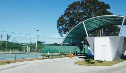Terreno em condomínio fechado à venda na Rua 7, 413, Ibiraquera, Imbituba, 450 m2 por R$ 350.000