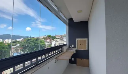 Apartamento com 2 quartos à venda na Rua Capitão Romualdo de Barros, 488, Carvoeira, Florianópolis, 67 m2 por R$ 800.000