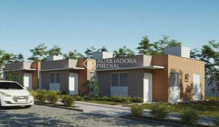 Casa com 2 quartos à venda na Eduardo Duarte, 1, Diácono João Luiz Pozzobon, Santa Maria, 47 m2 por R$ 233.000