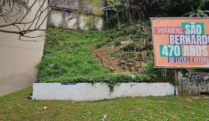 Terreno em condomínio fechado à venda na Avenida Pery Ronchetti, 205, Nova Petrópolis, São Bernardo do Campo, 138 m2 por R$ 350.000