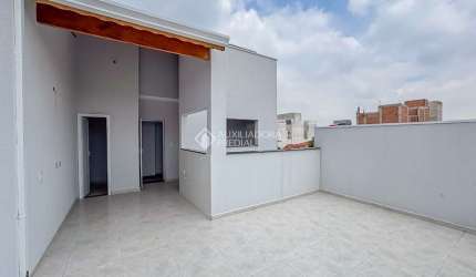 Cobertura com 2 quartos à venda na Rua Senador Vergueiro, 63, Vila Scarpelli, Santo André, 90 m2 por R$ 450.000