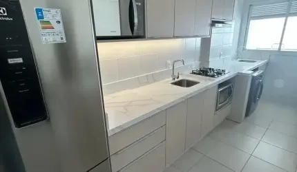 Apartamento 2 dorm suite gar mobiliado no Residencial Park das Palmeiras