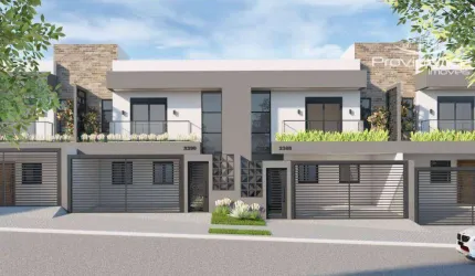 Sobrado com 3 dormitórios à venda, 134 m² por R$ 795.000,00 - Country - Cascavel/PR