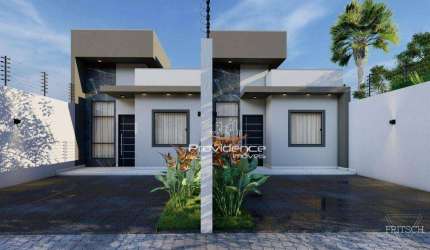 Casa com 2 dormitórios à venda, 60 m² por R$ 350.000,00 - Positano - Cascavel/PR