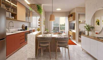 Apartamento com 2 dormitórios à venda, 43 m² por R$ 212.900,00 - Floresta - Cascavel/PR