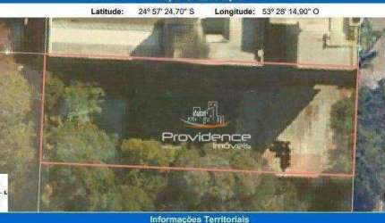 Terreno à venda, 645 m² por R$ 1.500.000,00 - Centro - Cascavel/PR