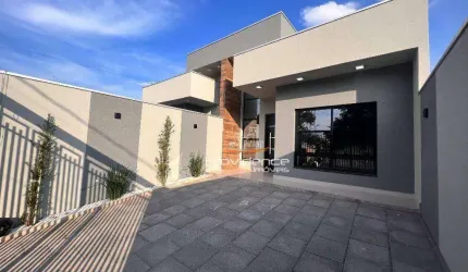 Casa com 3 dormitórios à venda, 100 m² por R$ 550.000 - Santa Felicidade - Cascavel/PR