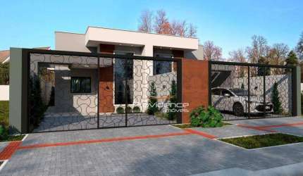 Casa com 3 dormitórios à venda, 89 m² por R$ 549.900 - Periolo - Cascavel/PR