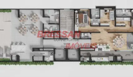Apartamento à venda, com vista para lago municipal Caraveli, CASCAVEL - PR