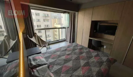 Studio com 1 dormitório para alugar, 24 m² por R$ 3.910,00/mês - Consolação - São Paulo/SP