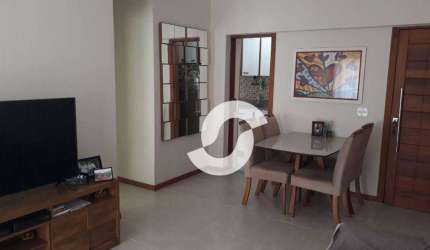 Apartamento com 2 dormitórios à venda, 85 m² por R$ 495.000,00 - Santa Rosa - Niterói/RJ