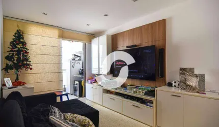 Apartamento com 2 dormitórios à venda, 72 m² por R$ 580.000,00 - Santa Rosa - Niterói/RJ