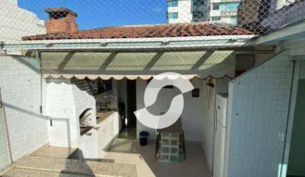 Cobertura com 3 dormitórios à venda, 210 m² por R$ 1.450.000,00 - Icaraí - Niterói/RJ